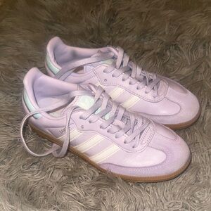 Adidas Girls Samba Sneaker (size 3.5)
